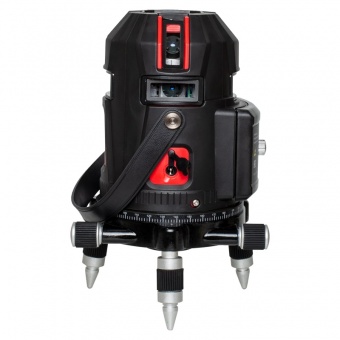 Комплект: лазерный уровень RGK UL-44W Black + штанга-упор RGK CG-2