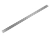 Линейка металлическая нерж. сталь, 2 метрич. шкалы в см (сверху и снизу), отверстие , 500мм, (шт.)